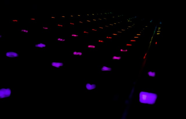 Light up keyboard